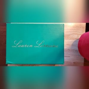 Gently worn Lauren Lorraine blue studded platform heels.